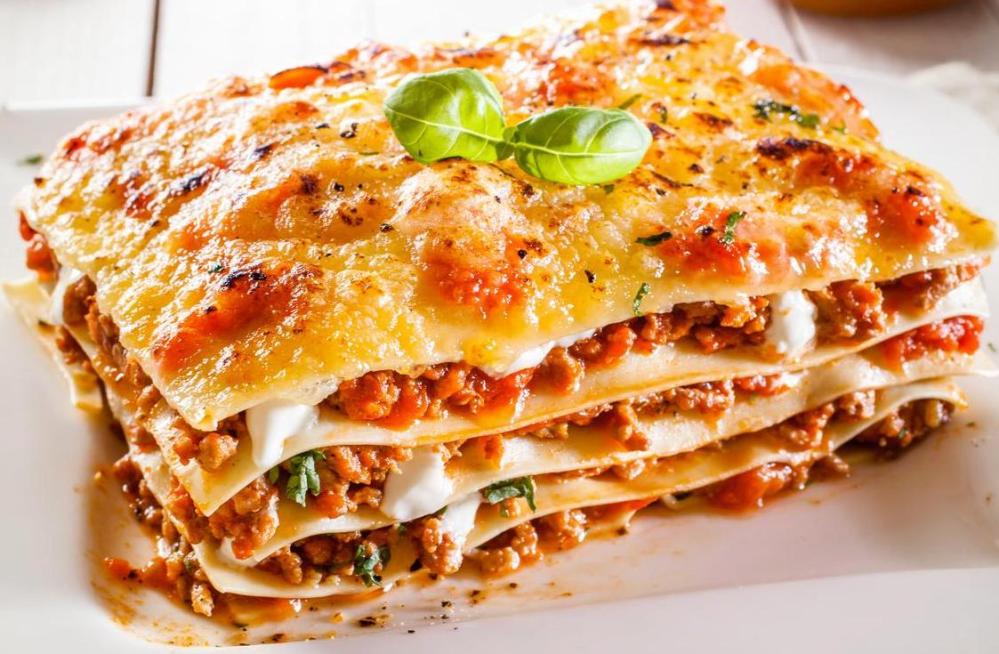 Olasz Lasagne Caso módra, mikróban