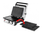 ECG KG 2033 Duo Grill & Waffle kontaktgrill - Image 10