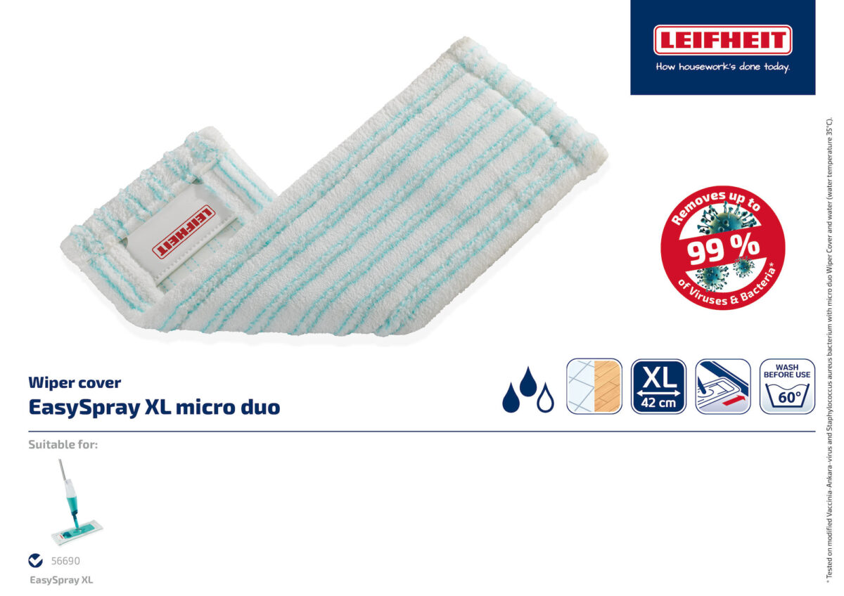 Leifheit EasySpray XL micro duo felmosóhuzat - Image 2