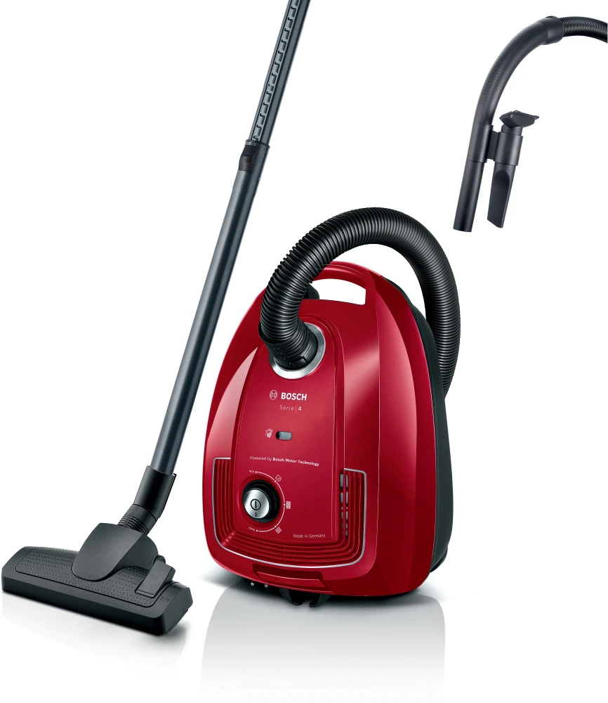 bosch-bgb38rd2 Bosch porzsákos porszívó Serie4 (piros) - Image 1