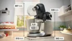 Bosch robotgép Serie6 (fekete/inox) - Image 14
