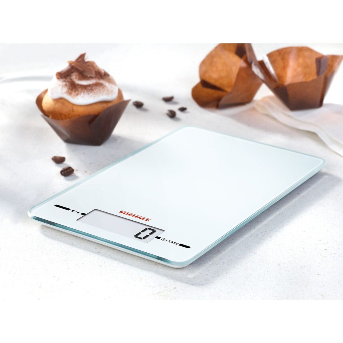 Soehnle Page Evolution fehér konyhai mérleg - Image 5